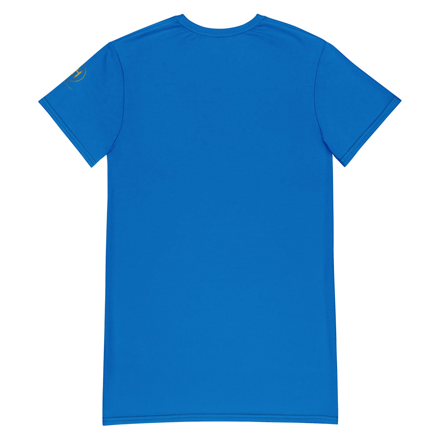 Be free T-shirt dress (Royal Blue)