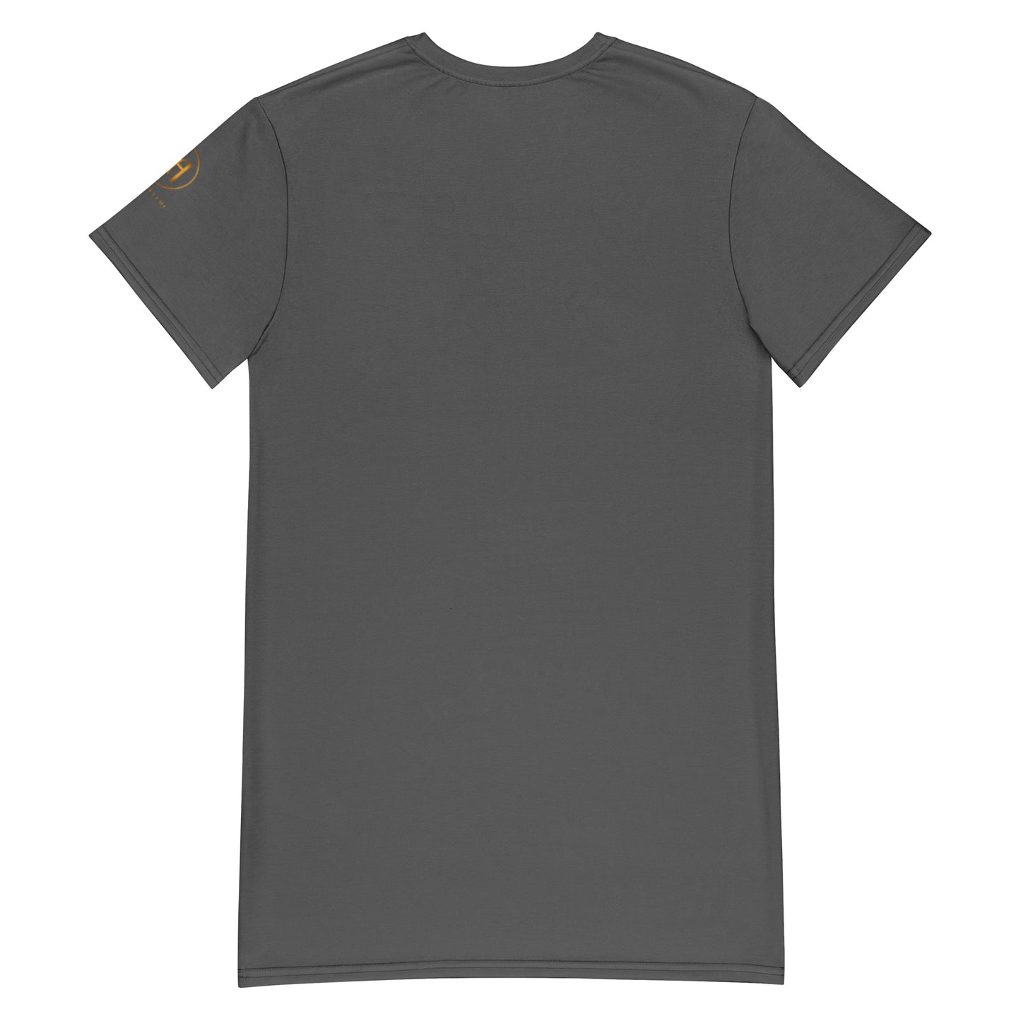 Be free T-shirt dress (gray)