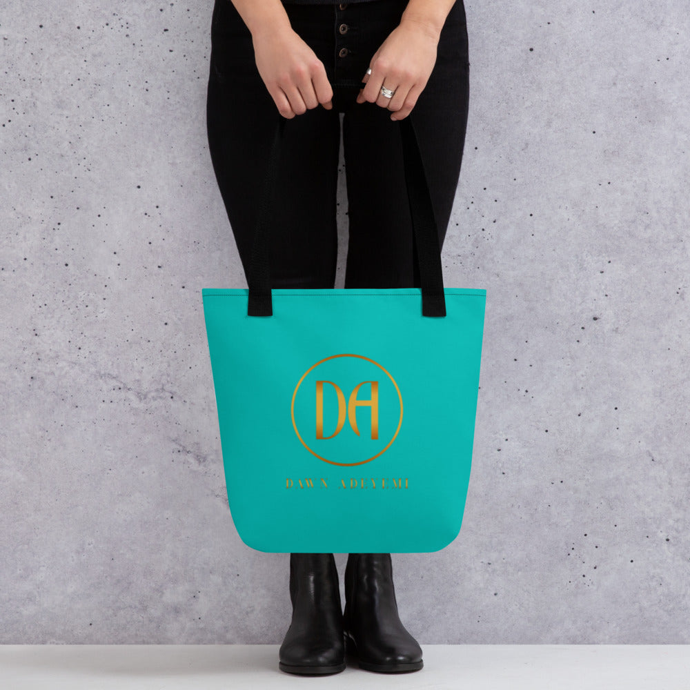Rest. Tote bag (Iris Blue)