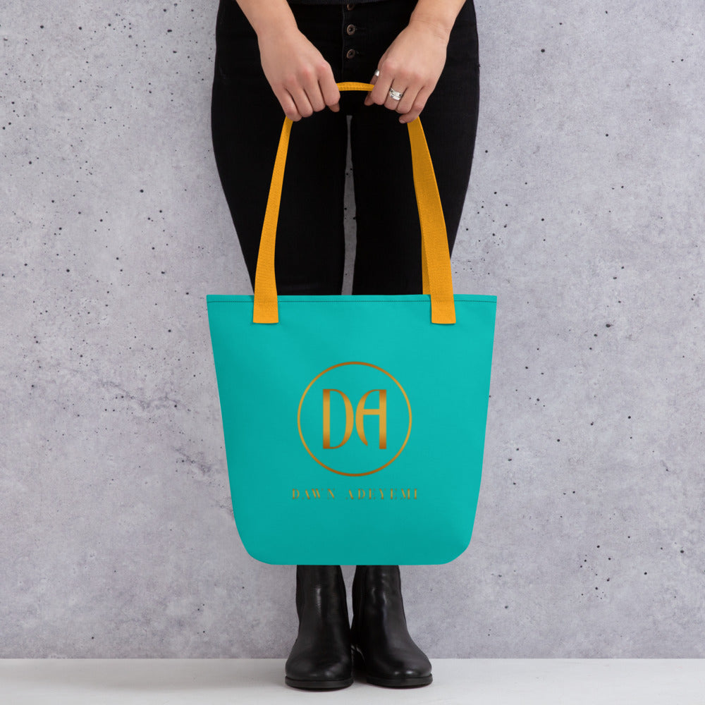 Rest. Tote bag (Iris Blue)