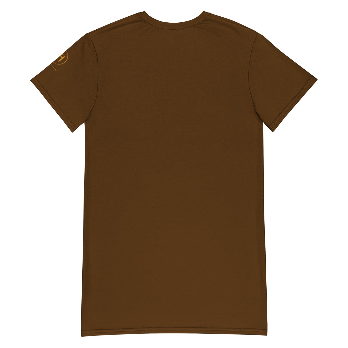 Be free T-shirt dress (Brown)