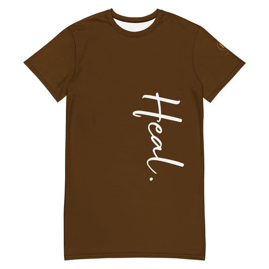 Heal. T-shirt dress (Brown)