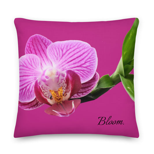 Bloom. pillow (orchid)