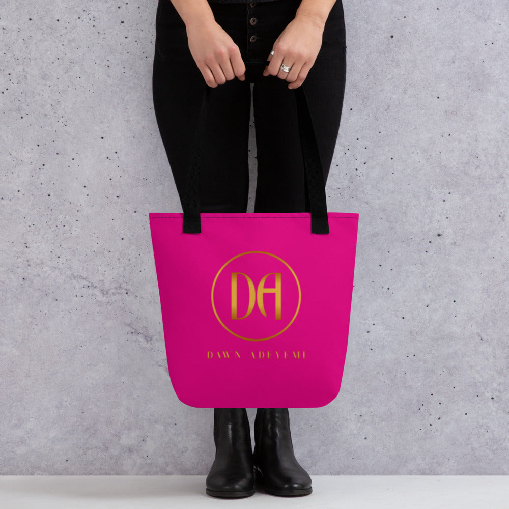 Heal. tote bag (hot pink)