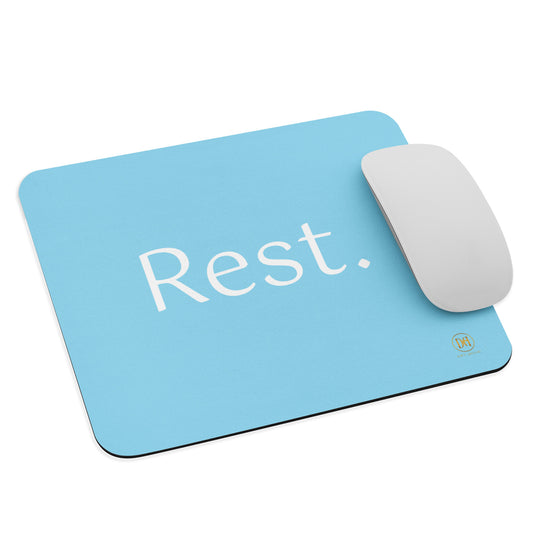 Rest. mouse pad (blue)